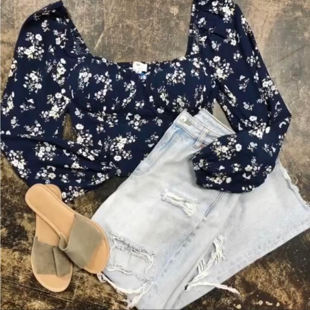 Medium crop top